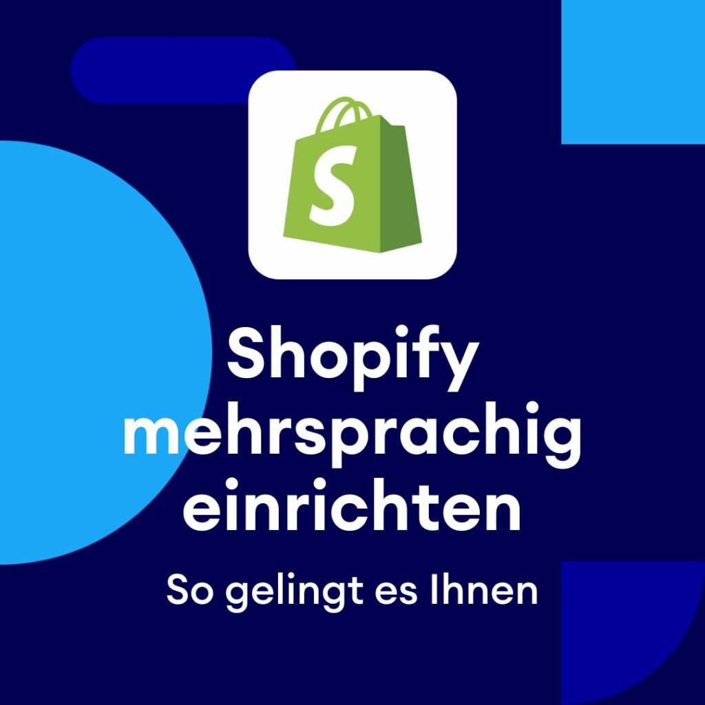 Shopify mehrsprachig einrichten Bild