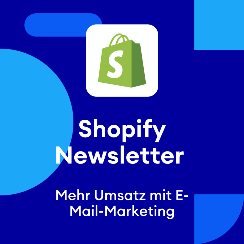 Shopify Newsletter Beispiel für optimale Einrichtung.